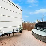 Lit Living - Luxus Loft - Box Spring - Air Con - Bbq - Panorama